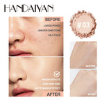 8 Colors Matte Face Pressed Powder 24 Hours Oil Control Natural Foundation Brightening Full Coverage Setting Powder Face Makeup