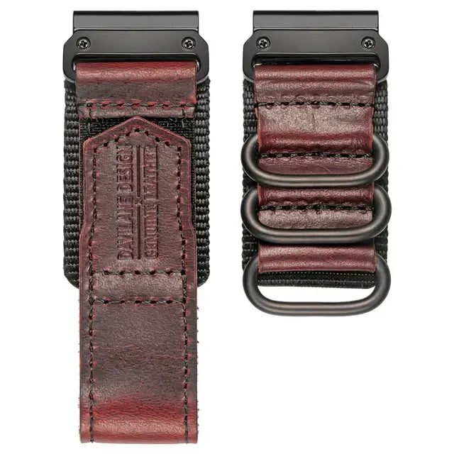 Genuine Leather Garmin Watch Strap - QuickFit Stylish Band - SJB-DIAMOND ELITES