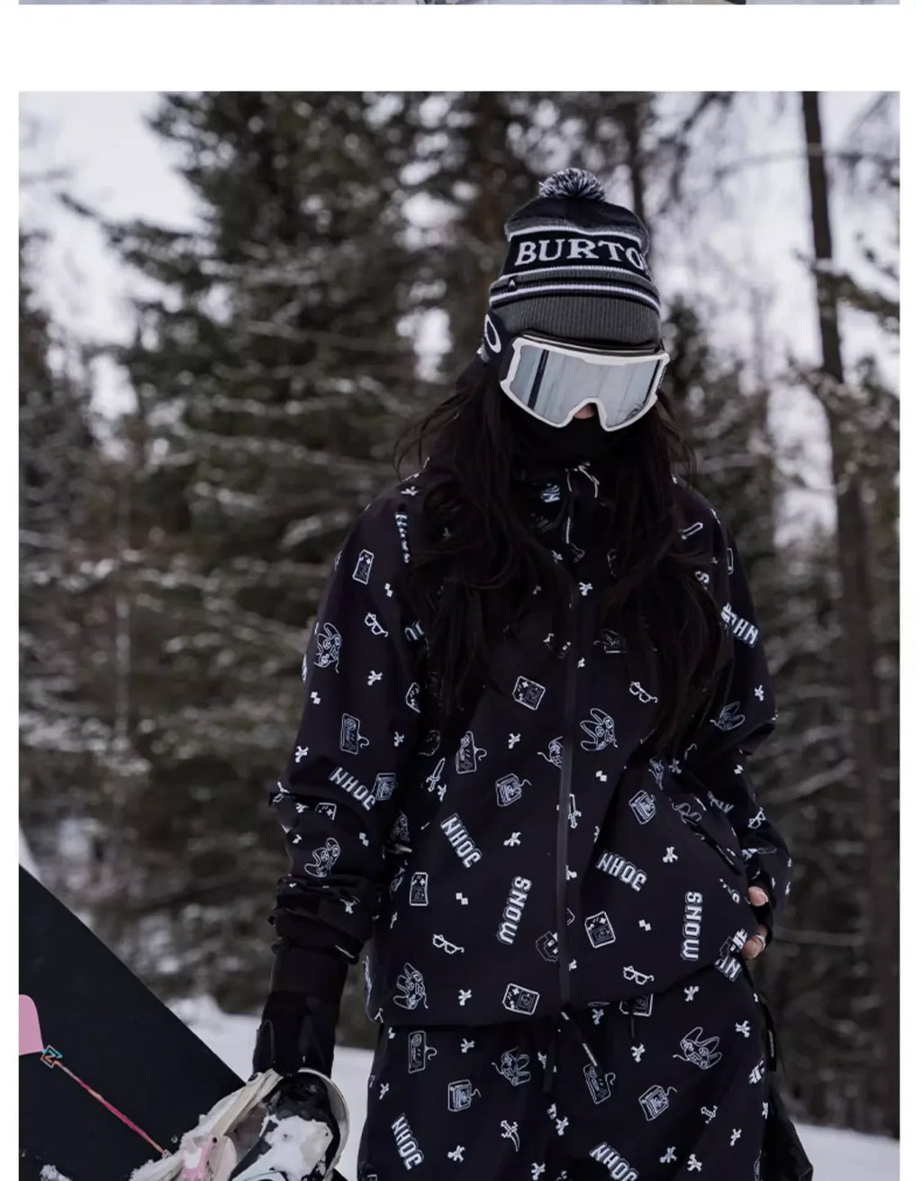 JOHN SNOW Ski Suit Set Windproof Waterproof Warm Women's Skiing Pants - SJB-DIAMOND ELITES