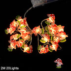 2M 20LED Easter Rabbit String Light Carrot Chick Eggs Fairy Light Garland Happy Easter Party Decoration For Home Kids Gift 2025 Lootquake LLC