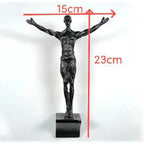2024 Christmas Modern Simplicity Athlete Resin Sculpture Creative Climbing Man Wall Sculptures Hand-Finished For Wall Art Statue Lootquake LLC