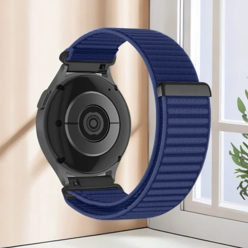 Polar Smartwatch Nylon Hook-and-Loop Bands For Unisex Comfort