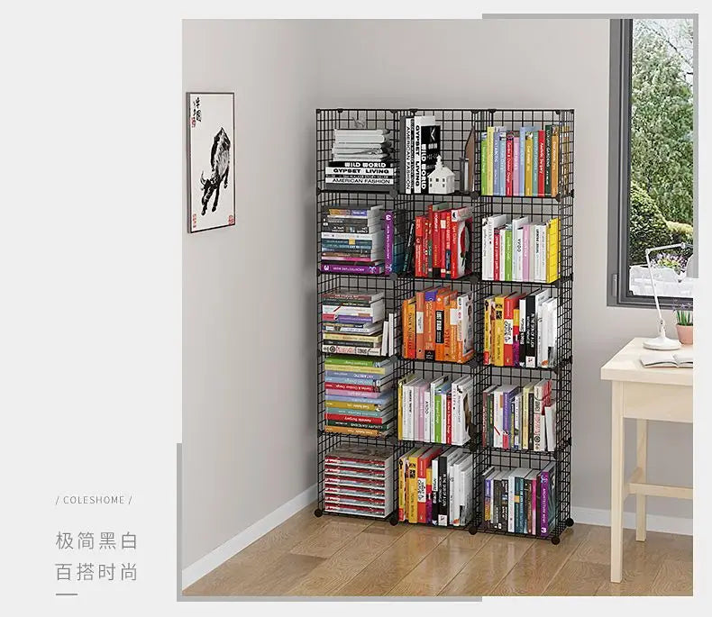 Furniture Bookstore Shelf Floating Bookshelf Bookcase For Books Home Storage Toy Desk Organization Room Shelves Mobile Library
