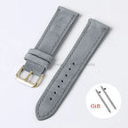 Motorola Moto Vintage Suede Leather Quick Release Watch Band Strap