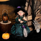 Halloween Witch Decoration Elf Boy Girl Doll Christmas Pendant Ornaments Home Decor Elf Hanging Decoration New Year Gifts Lootquake LLC