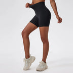 Ultra Comfort High-Waist Yoga Shorts THRIXINE