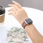 Apple Watch Engraved Silicone Strap - Comfortable Waterproof Band