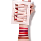 5 Pcs  Matte Lipstick Sets Lip Gloss Moisturizing Long-lasting Easy Makeup Fashion Classic Shades For Daily Date Exquisite Gift Lootquake LLC