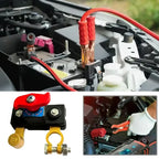 Dual Voltage 12V 24V Battery Master Cut off Switch Zinc Alloy Negative Pole Disconnect Tool-Free Knob PCB Design Auto Accessory