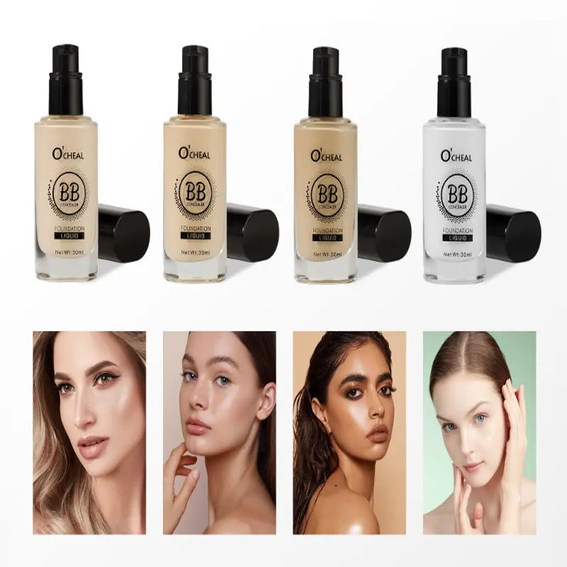 Full Coverage Foundation - Waterproof, Long-Lasting, Matte Finish, Ideal for Hiding Dark Circles Natural Look - All Skin Types Lootquake LLC