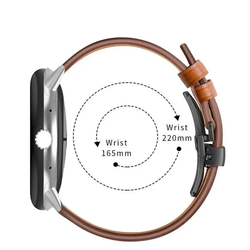 Genuine Leather Google Pixel Watch Band - Stylish & Durable BandsCo Straps