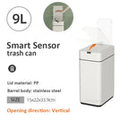 Trash Can Kitchen Sensor Recycle Bin Trash Can 20 Liters High Foot Wastebasket with Lid Dustbin Automatic Sensor Smart Trash Bin