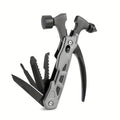 TrailMaster: Compact Multitool & Tactical Hammer THRIXINE