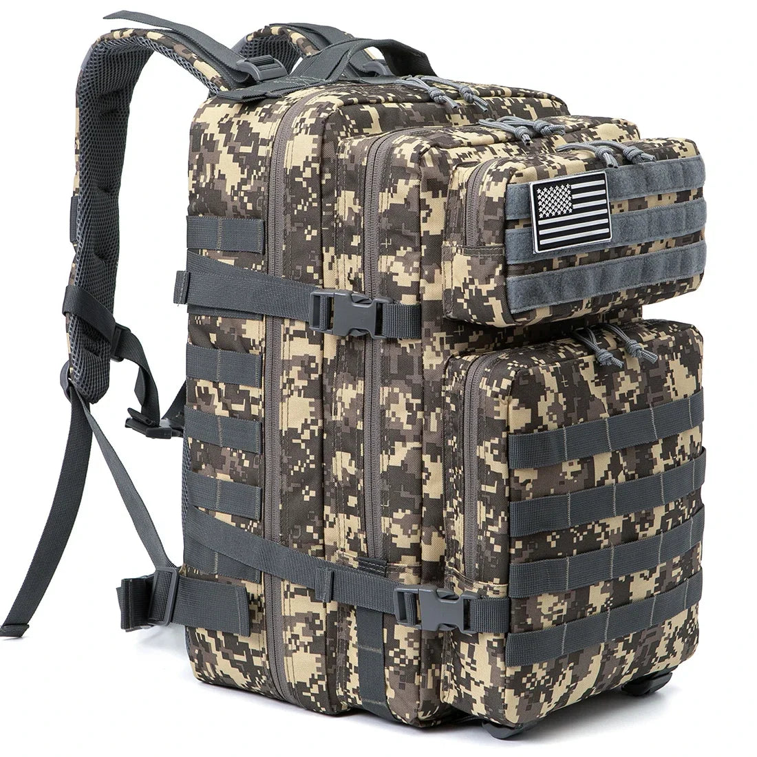 Tactical Backpacks Outdoor 45L Large Capacity Man 3 Days Molle Hking Bags For Outdoor Trekking Camping Backpack