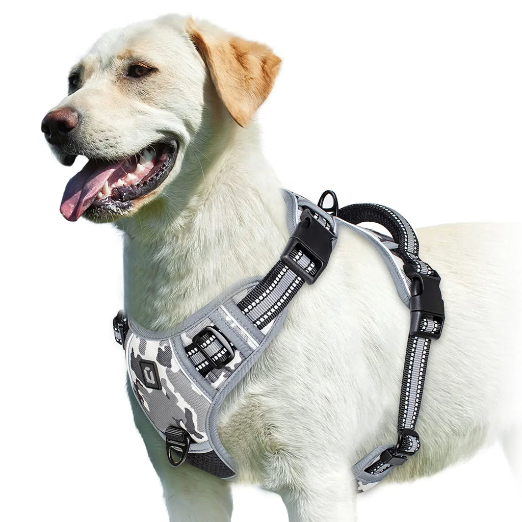 PawsEase No-Pull Soft Harness with Control Handle THRIXINE