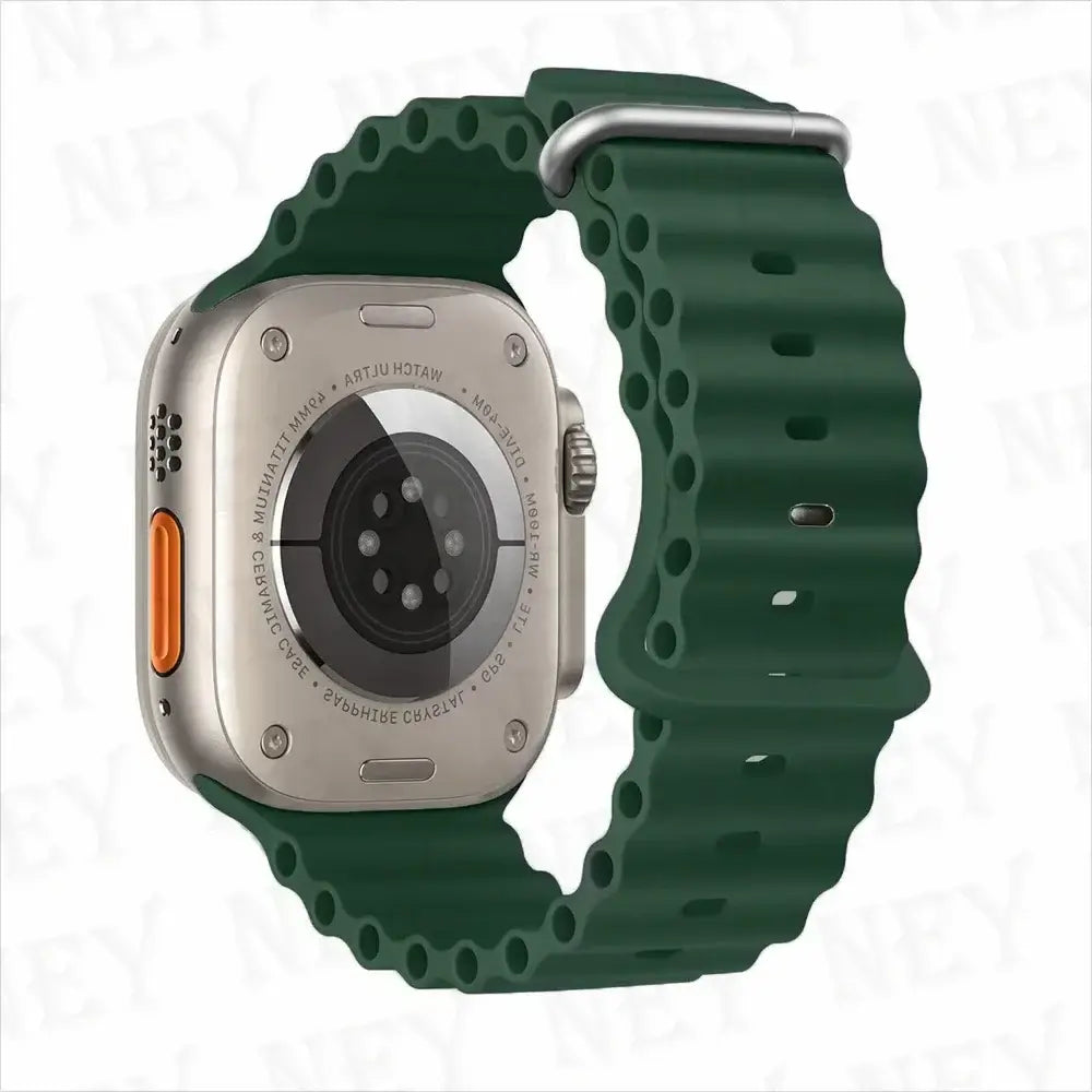 Apple Watch Silicone Strap - Soft Flexible Comfortable Fit - SJB-DIAMOND ELITES