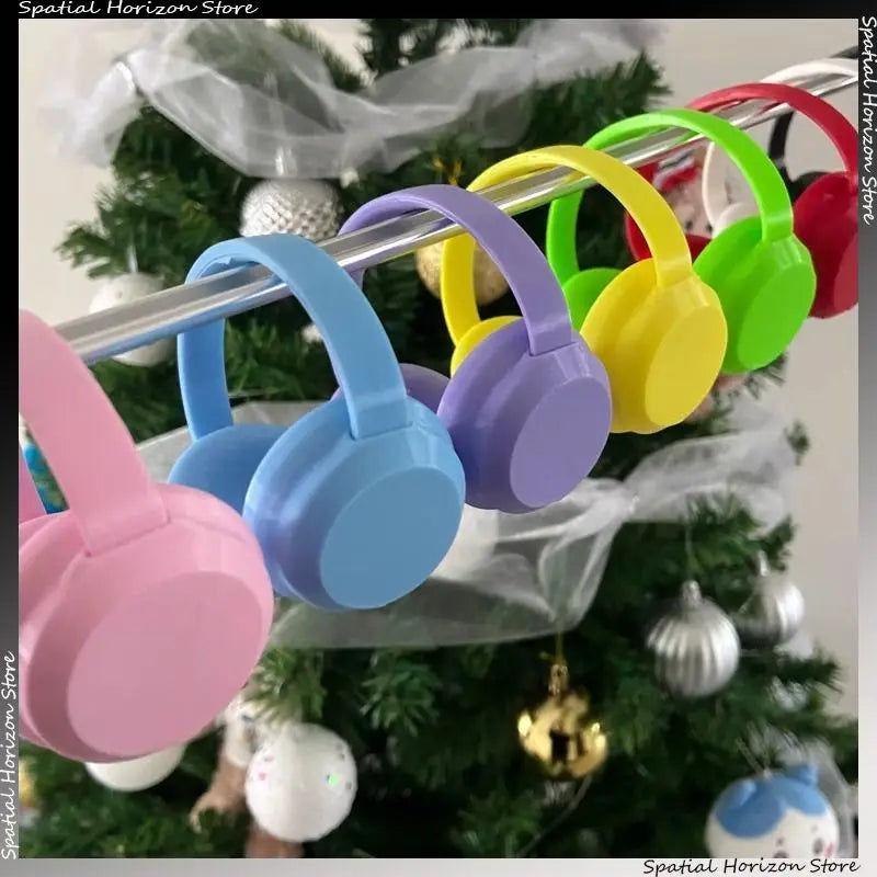 Labubu Headphone Cute Earphone for Labubu I II Mini Plush Doll Headset Decoration Fashion DIY Doll Accessories Gift Lootquake LLC