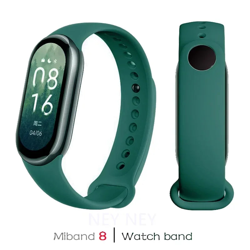 Sport Watchbands For Xiaomi Mi band 8-9 NFC Replacement miband9/8 silicone Bracelet waterproof Strap smart mi band 9 Accessories Lootquake LLC