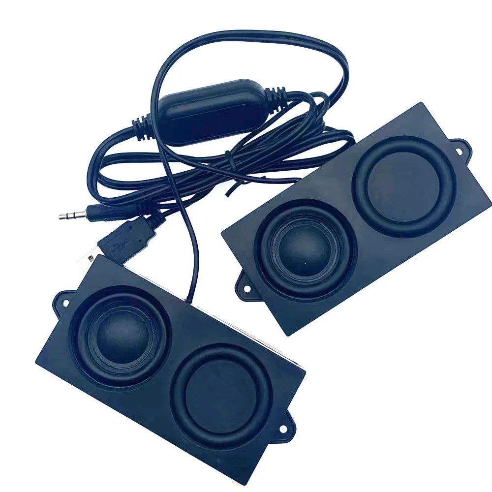 Portable Bluetooth Speaker Multimedia USB Stereo Loudspeaker Mini Music Player Surround Bass Box for pc Laptops Notebook Mobile Lootquake LLC