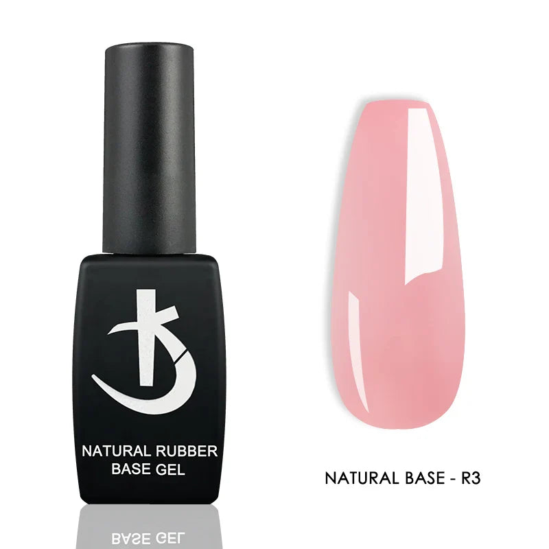 Milky White Rubber Base Gel Polish Nude Pink Base for Gel Varnish Semipermanent Natural Color Gellac Nails Art uv led Enamel Lak Lootquake LLC