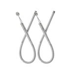 Bendable Spring Drawstring Threader, Flexible Metal Elastic Band Rope Threading Tool, for Sweatpants Hoodies, Sewing Accessories