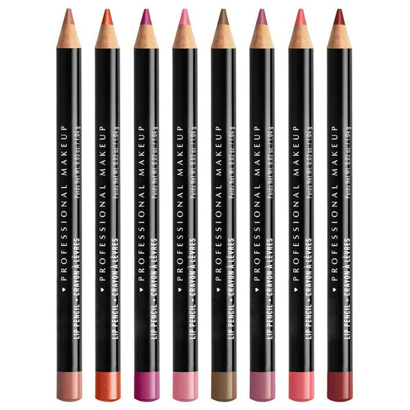 Slim Lip Pencil Nude Matte Creamy Lipstick Long-lasting Waterproof Plumping Lip Stain Natural Brown Lipliner Professional Makeup Lootquake LLC