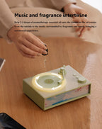 Wireless Vintage Bluetooth Speaker Portable Aromatherapy Atmosphere Light Painting Surround Sound MP3 Music Player Long Enduranc Lootquake LLC