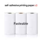 Self-adhesive Paper Sticker Colored Thermal Paper Roll for Mini Printer Kids Instant Print Camera HD Printing Paper Lootquake LLC