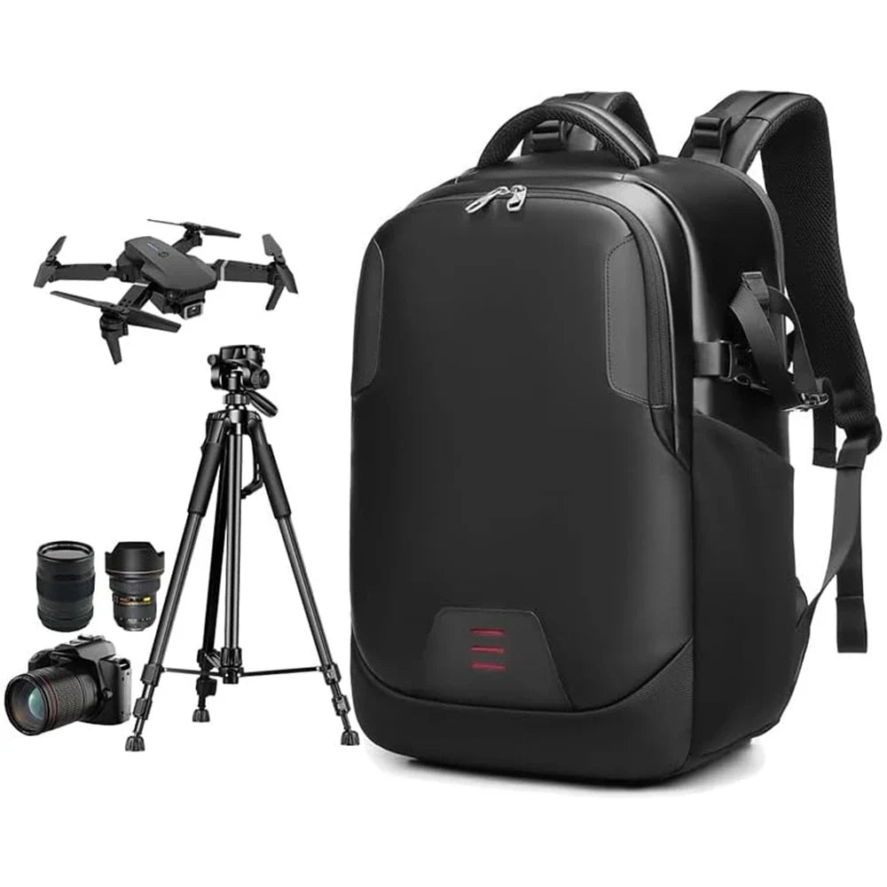 Anti-theft Large Capacity Camera Backpack Modern Style Waterproof Camera Bag Outdoor DSLR Canon, Nikon, Sony, Fuji Lootquake LLC