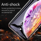 4Pcs 21D Tempered Glass for IPhone 13 11 Pro Max 12 Mini 7 8 6S Plus Screen Protectors for IPhone XS XR X SE Full Cover Glass High Quality Scratch Resistant Tempered Glass For iPhone Stevvex