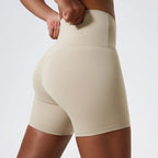 Ultra Comfort High-Waist Yoga Shorts THRIXINE