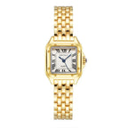 UTHAI Women Watch Light Luxury Brand Stainless Steel Strap Ladies Business Quartz Watches Female Fashion Clock Watch