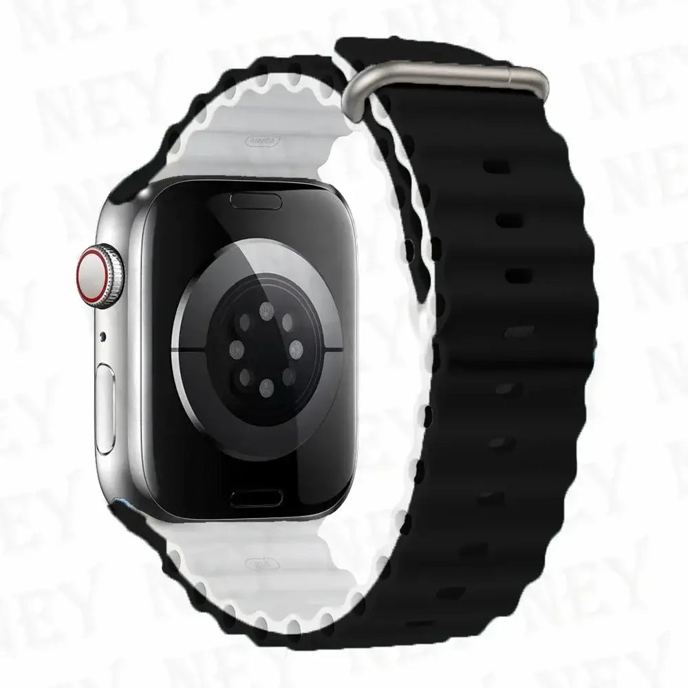 Apple Watch Silicone Strap - Soft Flexible Comfortable Fit - SJB-DIAMOND ELITES