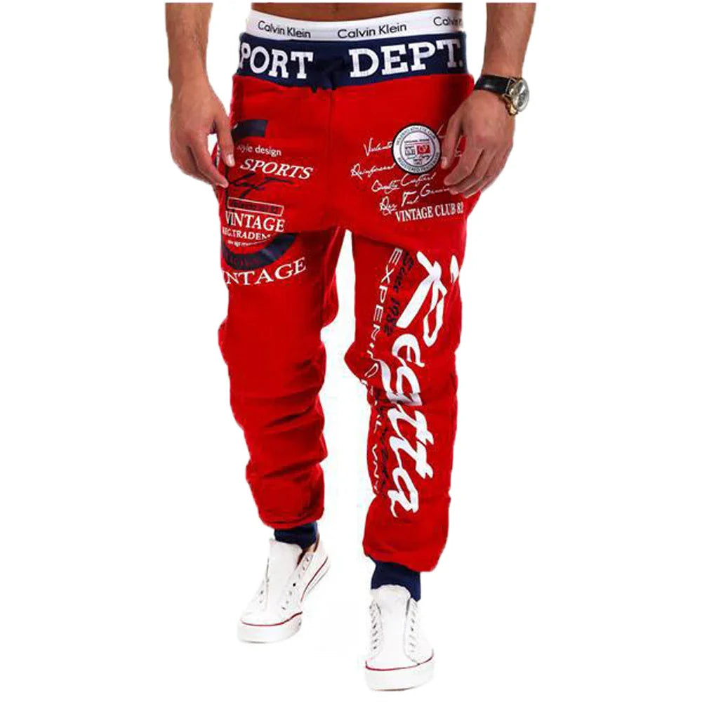 Men's Active Sweatpants Drawstring Elastic Waist - SJB-DIAMOND ELITES