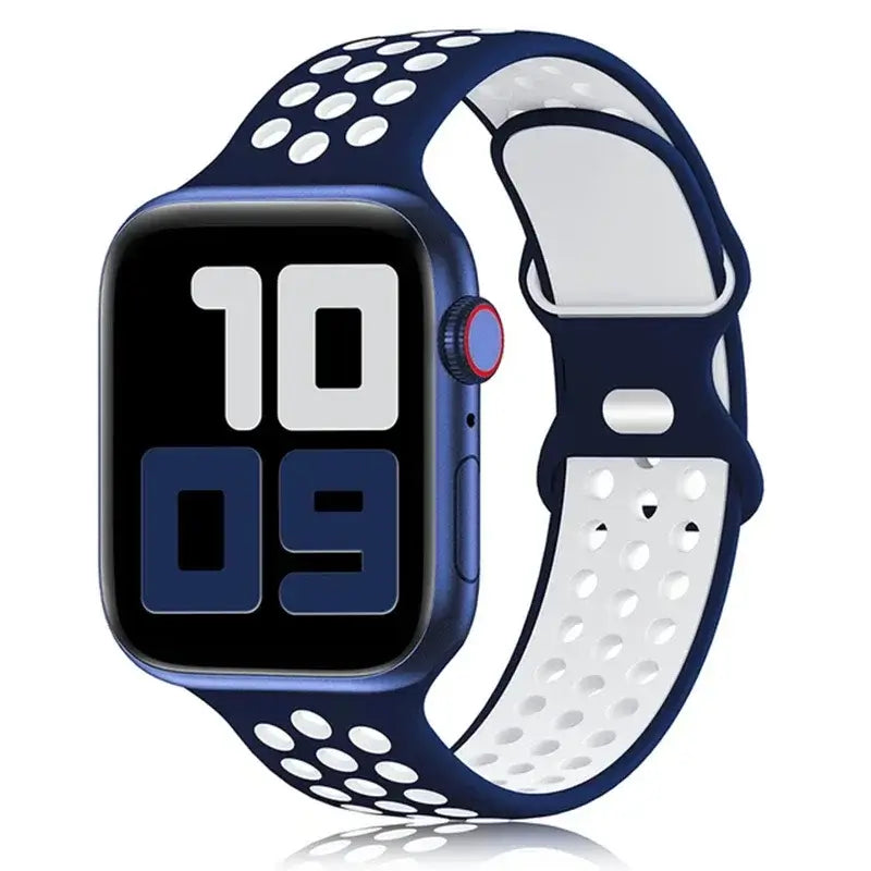 Apple Watch Silicone Band - Soft Breathable Design - SJB-DIAMOND ELITES