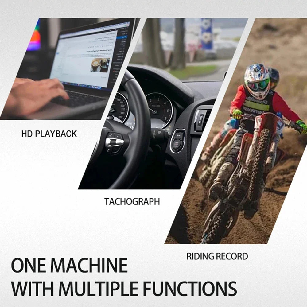 1080P HD Portable Sports Mini Camera with Hotspot WiFi Waterproof Camera, Motorcycle and Bike Driving Recorder Lootquake LLC
