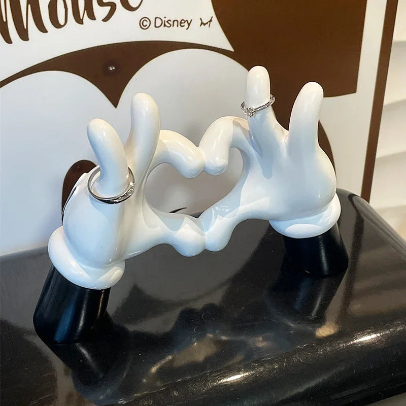 Aesthetic Hand Figurines Worship Money Creative Resin Sculpture Art Hand Statue Luxury Livingroom Decoration Desk Accessories Lootquake LLC
