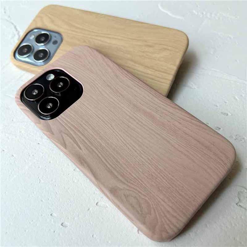 Retro Ultra Thin Wooden Texture Phone Cases For iPhone 14 13 12 11 Pro Max XS MAX XR XS X 7 8 Plus anti-skid Soft Cover Vintage Wooden Unique Classy & Fully Protective Phone Case Stevvex