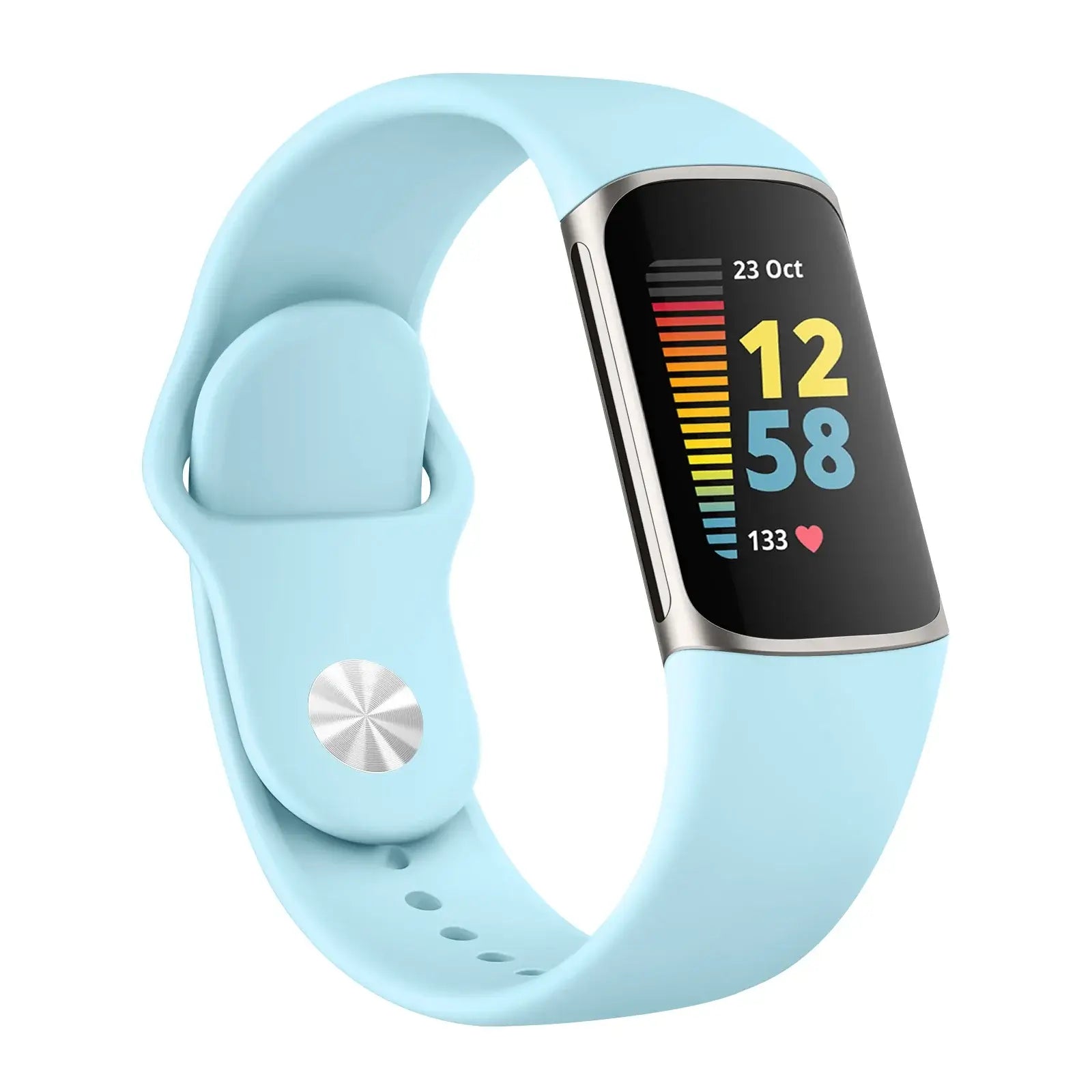 Fitbit Charge 5 6 Silicone Band - Soft Comfortable Design - SJB-DIAMOND ELITES