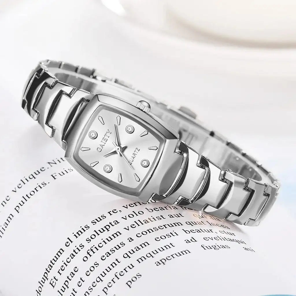 2024 Ladies Fashion Casual Quartz Watch Women Business Stainless Steel Strap Watch Women's Watch Clock Leisure Reloj Mujer