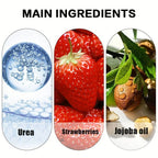 Urea Cream Strawberry Hand Feet Cream Prevent Dryness Cracking of Hands and Feet Deeply Hydrates Exfoliates Soothing Skin Care Lootquake LLC