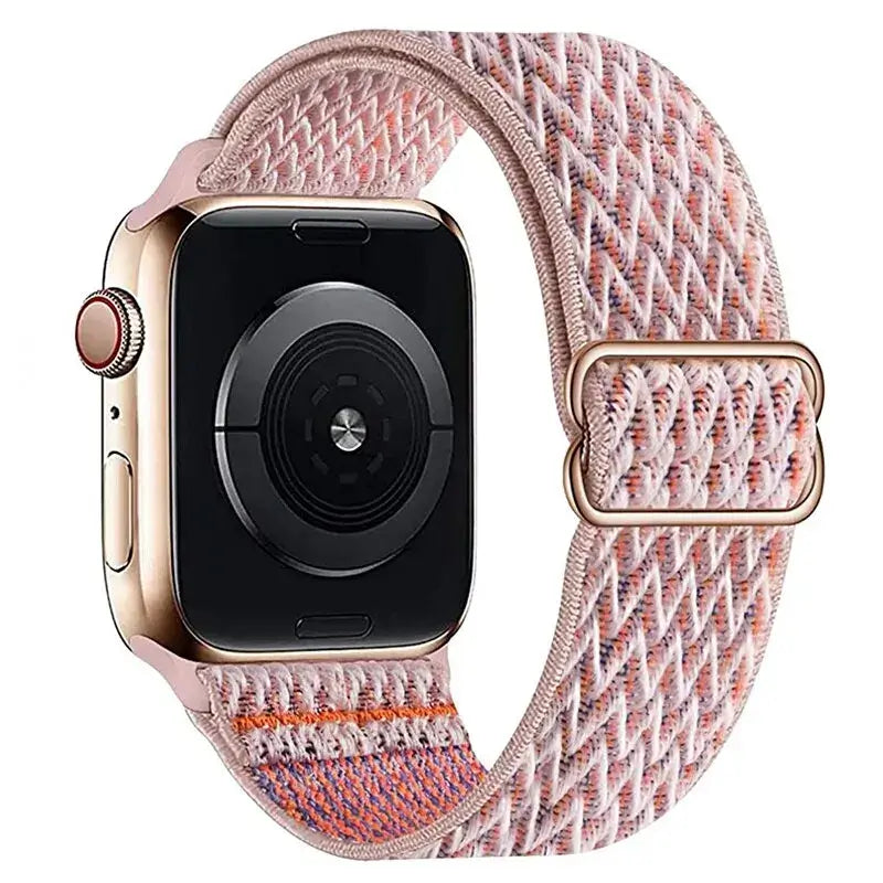 Apple Watch Nylon Band - Stylish, Durable, Elastic Design - SJB-DIAMOND ELITES