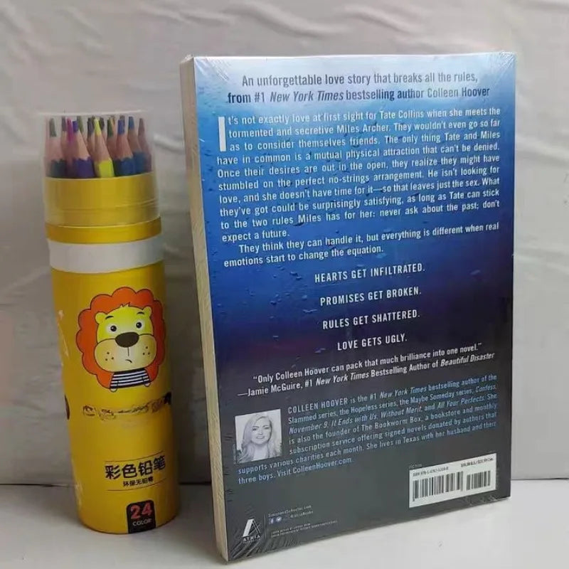 Colleen Hoover's New Ugly Love Novel Adult Family Life Novel English Edition New York Times Bestseller