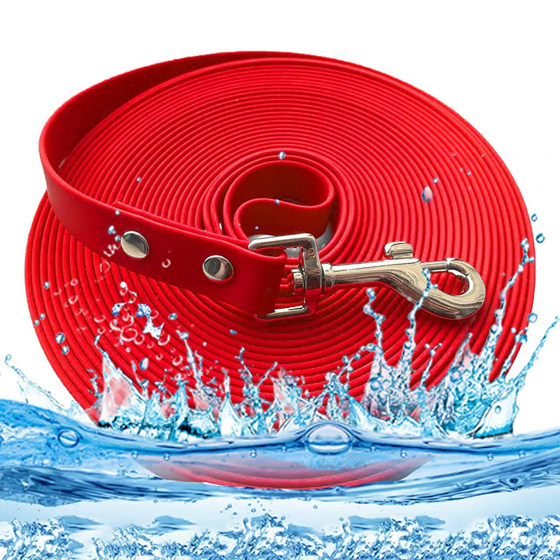 Waterproof Dog Leash Long Pvc Pet Leashes Easy To Clean Rope for Small Medium Large Big Dogs Walking Traning Lead 3m 5m10m 15m Lootquake LLC