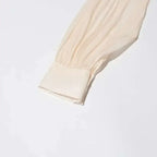 Women's A-Line Mini Dress with Long Sleeves & Empire Waist