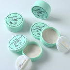 3 color facial loose powder, waterproof oil control honey powder, long-lasting makeup powder with powder puff Lootquake LLC