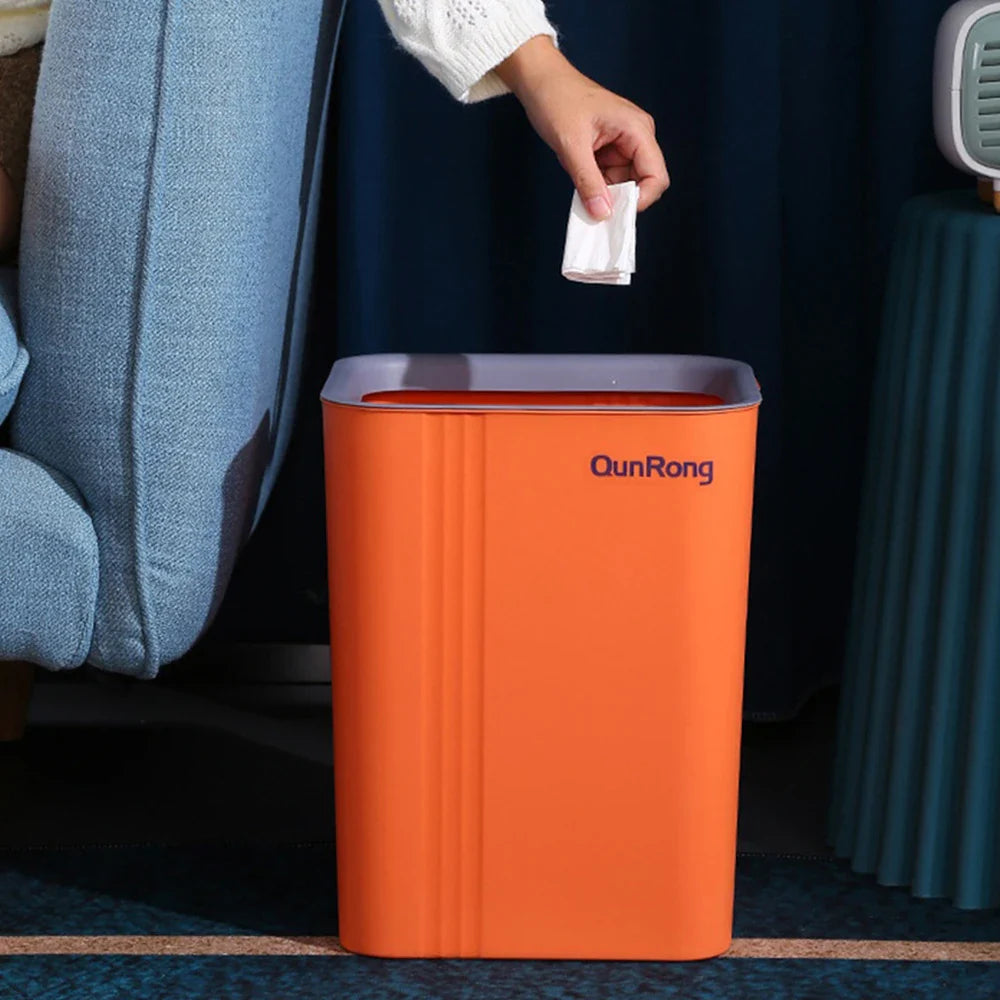 Trash Bin Narrow Seam Sensor Bin Recycling 8l/12l/16l Modern Minimalist Household Cleaning Tools Kitchen Trash Can Garbage Bin