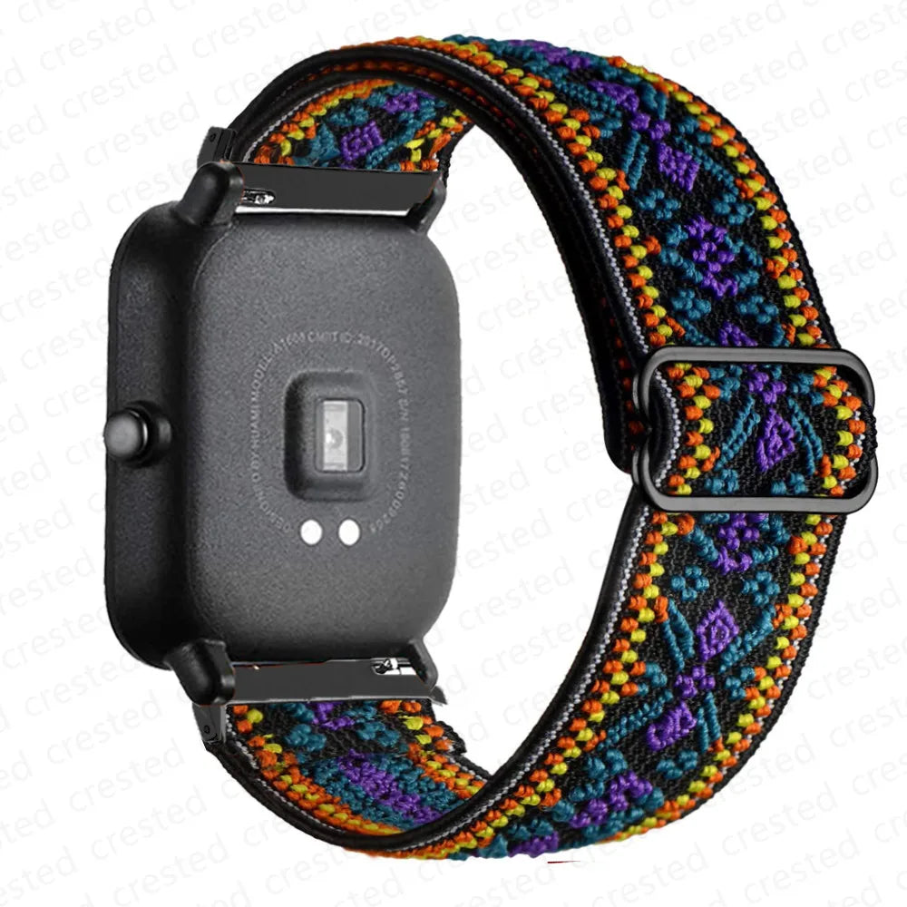 Polar Nylon Loop Watch Band For Polar Smartwatch Unisex Replacement Strap