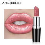 Fine Glitter Lipstick, Quicksand Gold Lipstick Non-sticky Non-fading Lipstick Pearlescent Long-lasting Silky Mermaid Lipstick Lootquake LLC