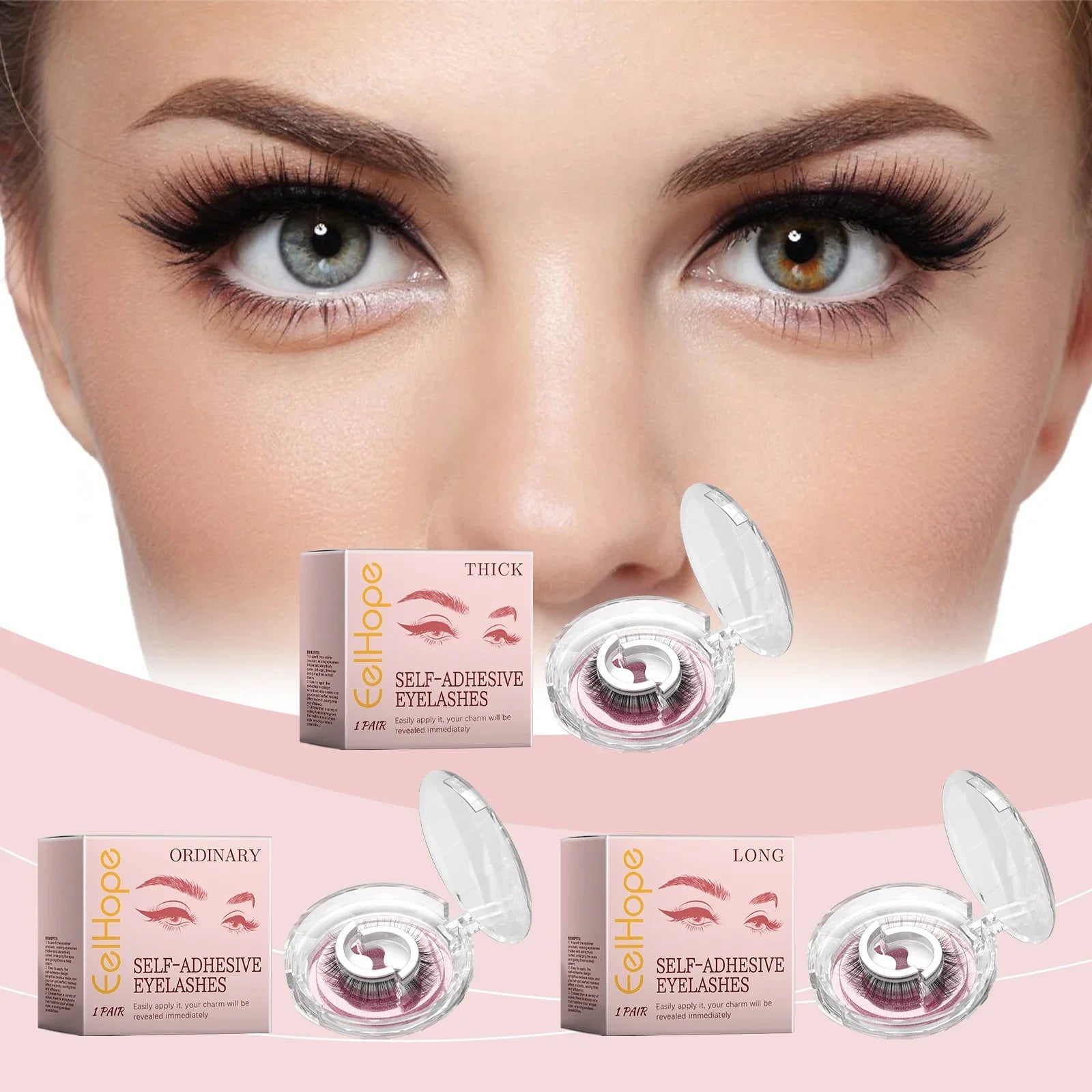 1pairs Natural False Eyelashes Thin Band Hand Made Short Lighter Eyelash Cosplay Korean Fashion Wispy Extension Makeup Tools Lootquake LLC